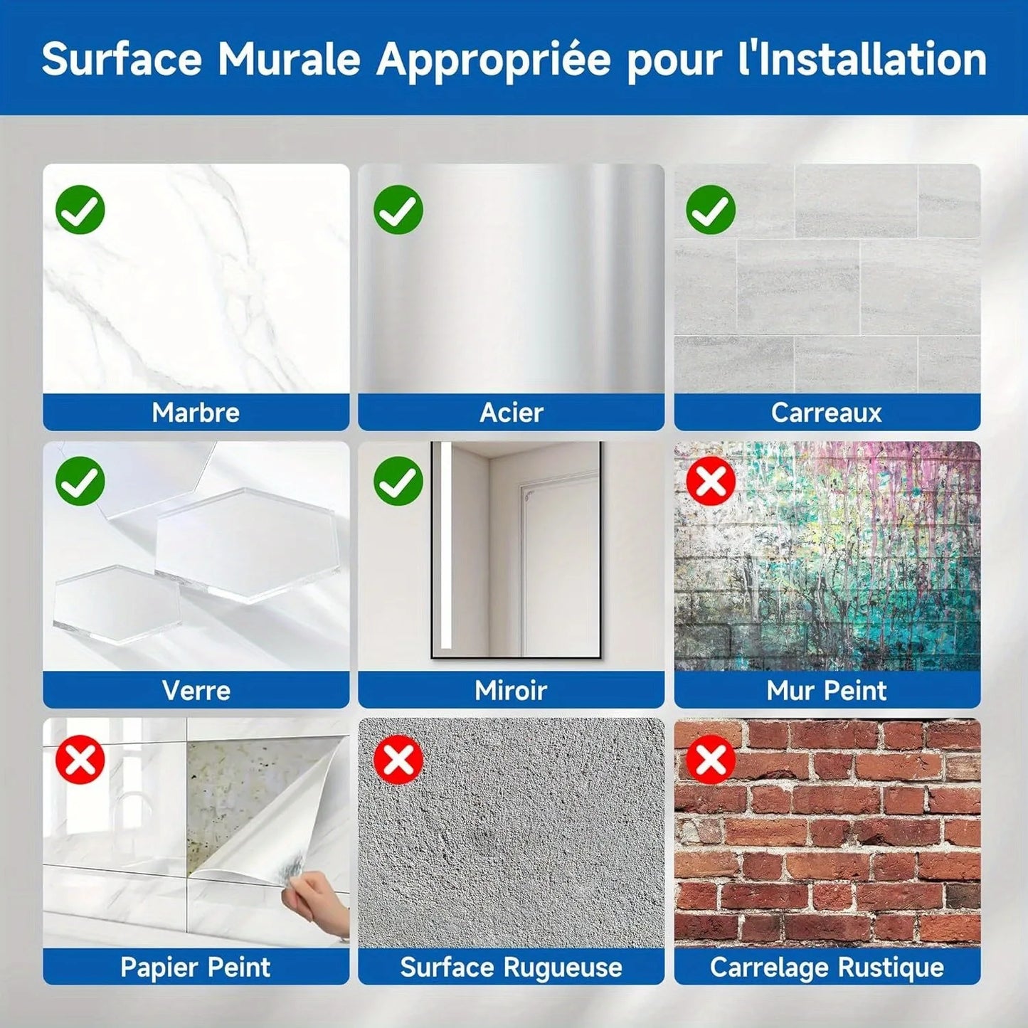 Wall-mounted Soap Dispenser, Shower Gel Dispenser, 3-in-1 Shampoo and Conditioner Dispenser, No Drilling Required, ABS Material,