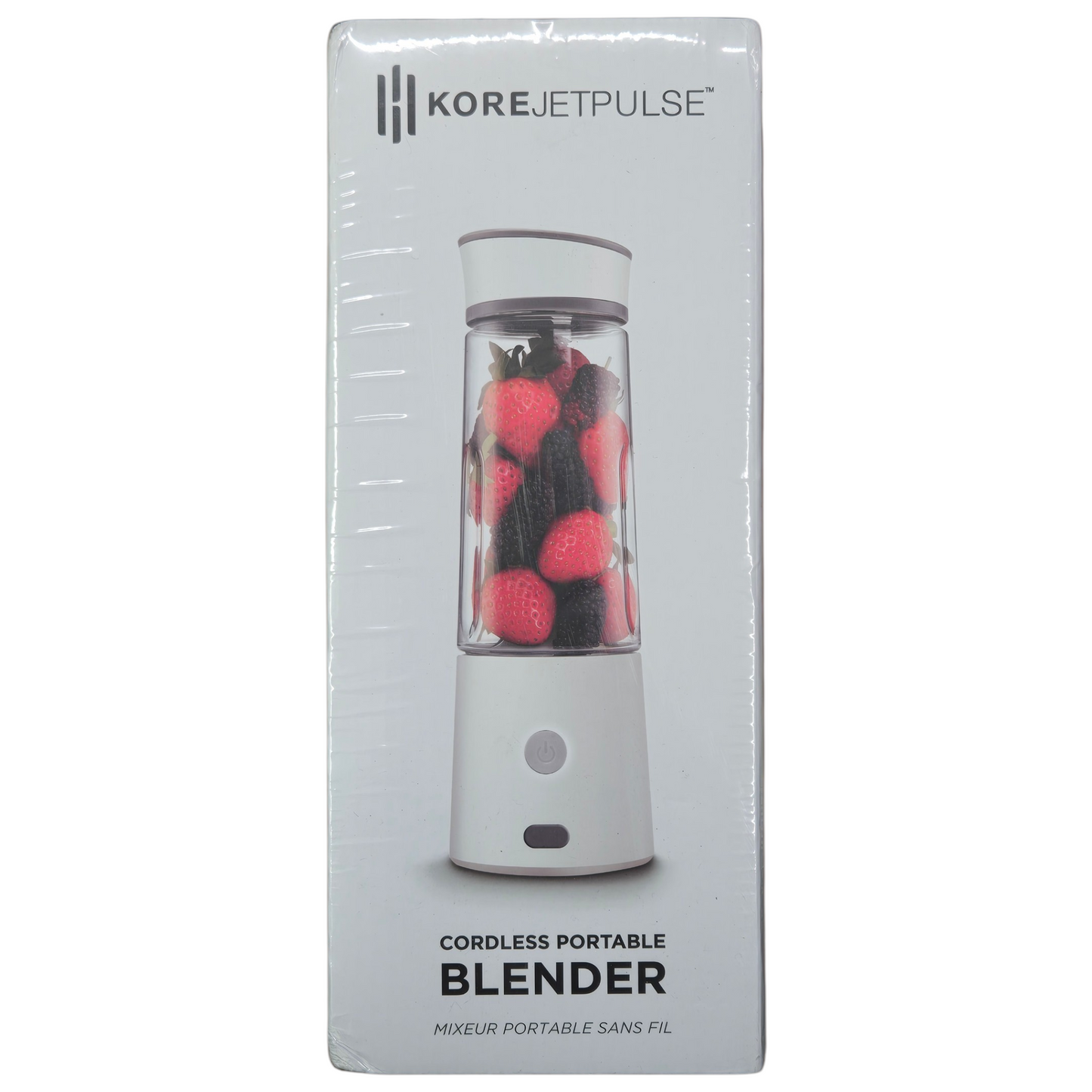 KORE JETPULSE CORDLESS PORTABLE  SMOOTHIE/BLENDER  RECHARGEABLE