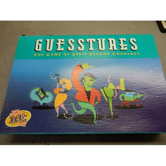Guesstures - The Game of Split-Second Charades First Edition used like new