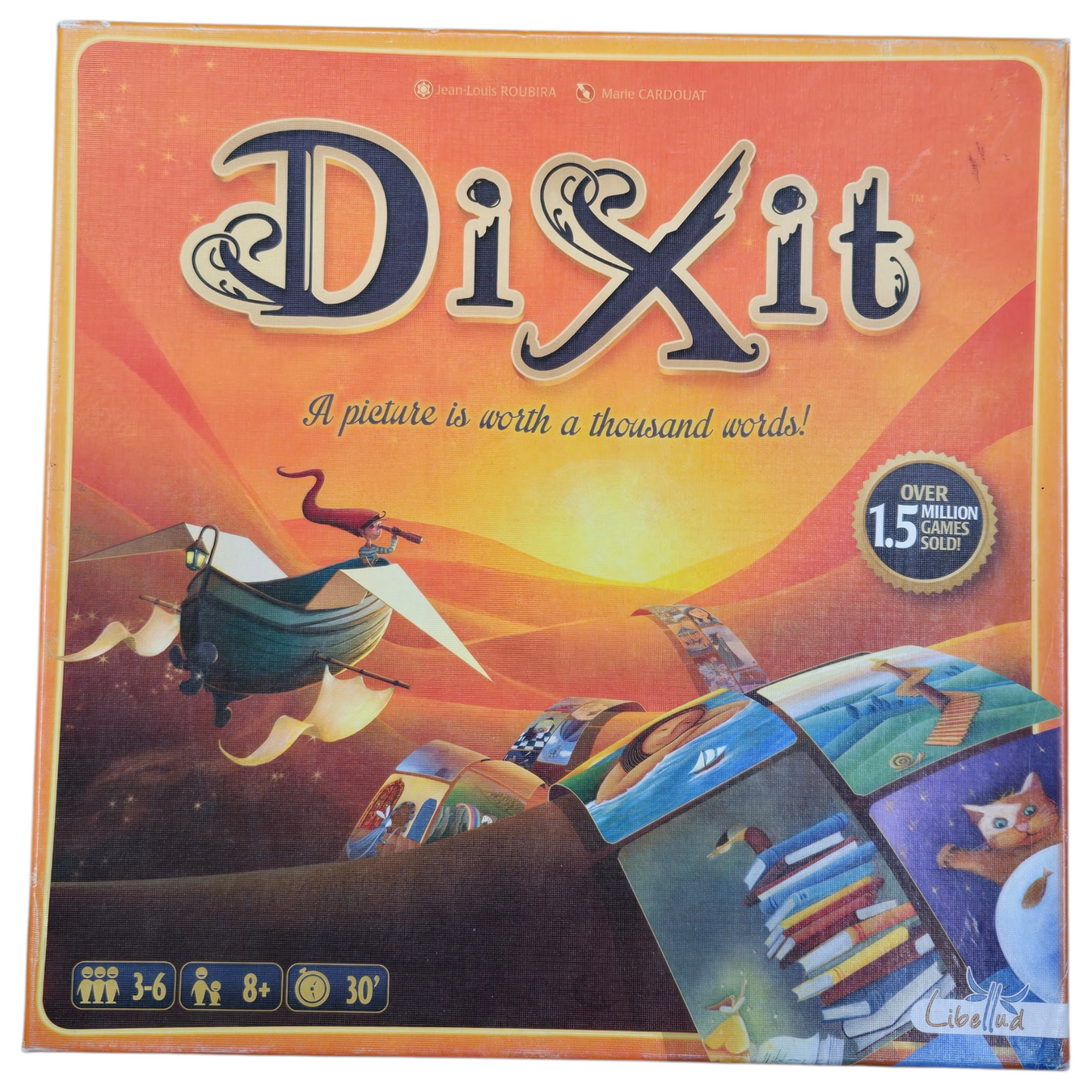 Dixit Family Board Game A Picture Is Worth A Thousand Words used like new