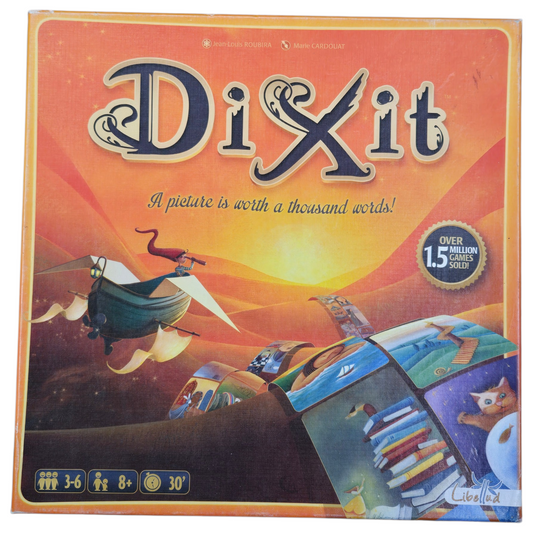 Dixit Family Board Game A Picture Is Worth A Thousand Words used like new