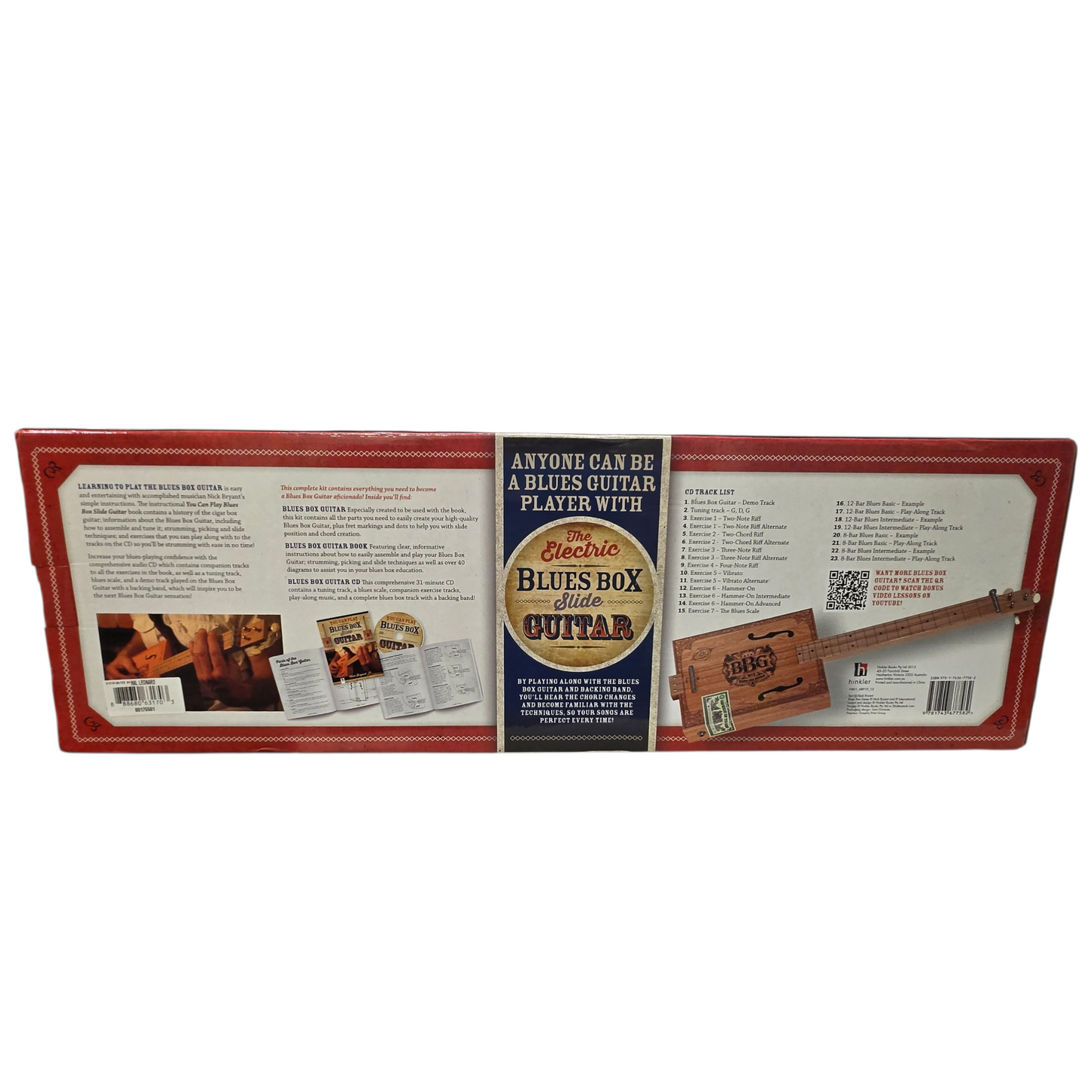 Electric Blues Box Slide Guitar Kitwith Guitar